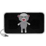 Sock Monkey Notebook Speakers
