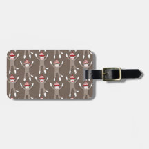 Sock Monkey Print