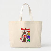 Sock Monkey Student Nurse Bags
