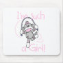 Sock Monkey Such a Girl Mouse Pad