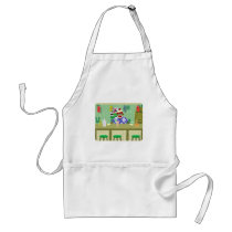 Sock Monkey Tiki Bar Aprons