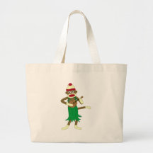 Sock Monkey Ukulele Bags