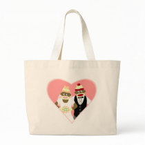 Sock Monkey Wedding Bags