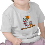 Sock Monkeys Basketball Little Brother T-shirt