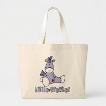 Sock Pony Little Brother Tote Bags