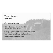 Sod House Remains on Tundra Business Card Templates