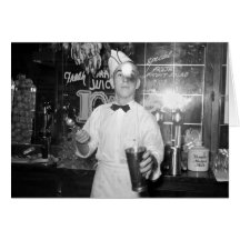Soda Jerk, 1930s Cards