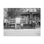 Soda Pop Delivery Truck, early 1920s Post Cards