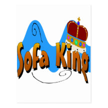 Sofa King Couch Potato Post Cards