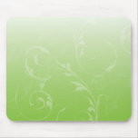 Soft and Wavy on Lime Mousepad