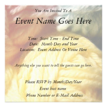 Soft Balls Of Yarn Custom Invitation