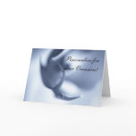 Soft Blue Bird Orchid Abstract, Greeting and Note  cards