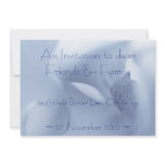 Soft Blue Orchid, Invitation/Announcement Template