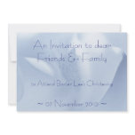 Soft Blue Orchid, Invitation/Announcement Template