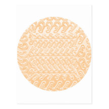 Soft Bright Golden Patterns - Template Post Cards