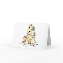 Soft Coated Wheaten Terrier - Christmas Cards