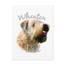 Soft Coated Wheaten Terrier Dad 2 Postcard