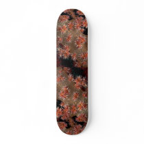 Soft coral polyps feeding in a strong current skateboard decks