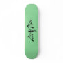 Soft Green Funny Little Bat Skate Boards