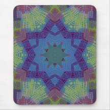 Soft Jeweltone Star Mousepad