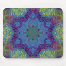 Soft Jeweltone Star Mousepad