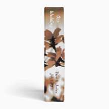 Soft Light Peach Wedding Binder