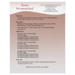 Soft Mauve Custom Resume Template
