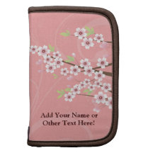 Soft Pink Cherry Blossom Planners