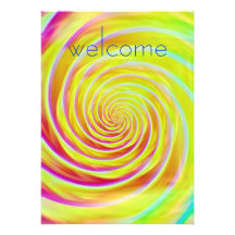 soft rose swirl pattern, welcome personalized announcement