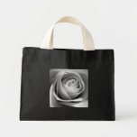 Soft White Rose Tote Bag