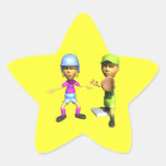 Softball Base Runner Stickers