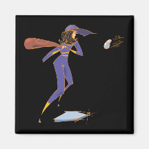 Softball Batter Magnet