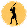 Softball Batter Wall Sculpture Photo Cutouts