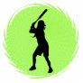 Softball Batter Wall Sculpture Photo Sculpture