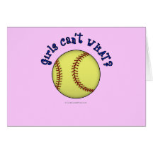 Softball-Blue Card