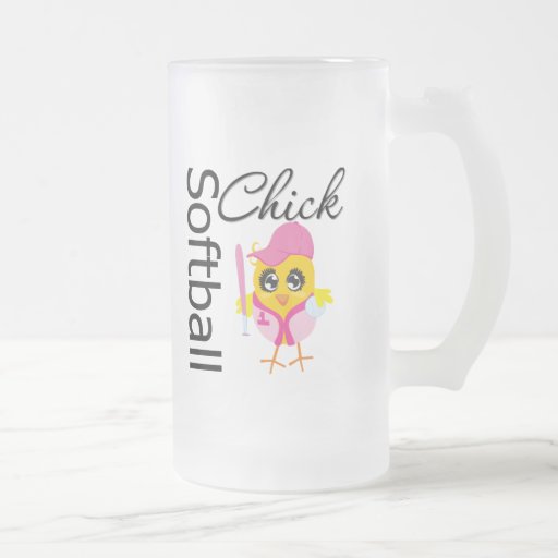 Softball Chick Coffee Mugs