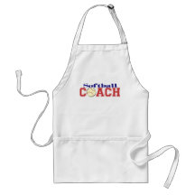 Softball Coach Aprons