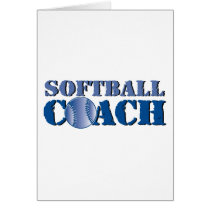 Softball Coach Card