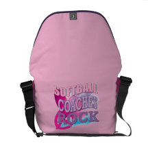 Softball Coach Gifts Messenger Bags
