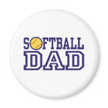 Softball Dad Fridge Magnets