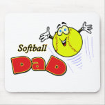 Softball Dad mousepads