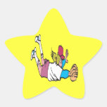 Softball Diving Catch Sticker