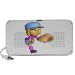 Softball Fielder iPod Speaker