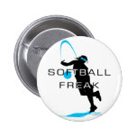 Softball freak - Pitcher front Pins