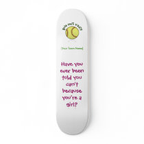 Softball-Green Custom Skateboard