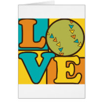 Softball Love Card