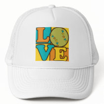 Softball Love Trucker Hat