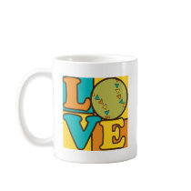 Softball Love Mugs
