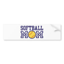 Softball Mom Bumper Stickers