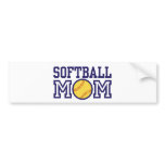 Softball Mom bumper stickers